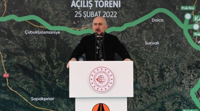 Bakan Karaismailoğlu: İzmit-Kandıra-Kaynarca yolu ile 109,2 milyon TL tasarruf edilecek