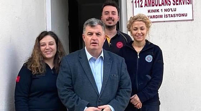 Doktor Başkan Meslektaşlarının Yanında