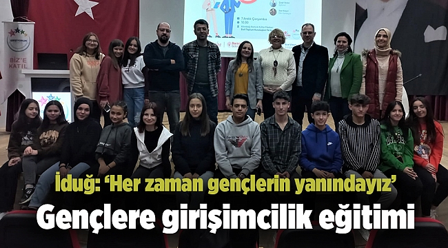 Gençlere girişimcilik eğitimi
