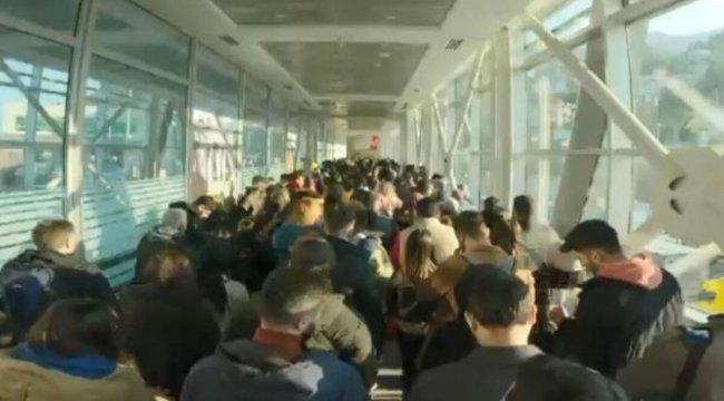 Gürcistan sınırında yoğunluk