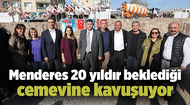 Menderes 20 yıldır beklediği cemevine kavuşuyor