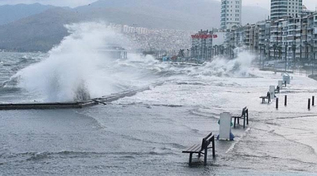 Meteoroloji'den İzmir'e turuncu kodlu uyarı