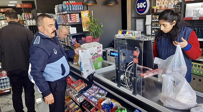 Midyat’ta zabıtadan market denetimi