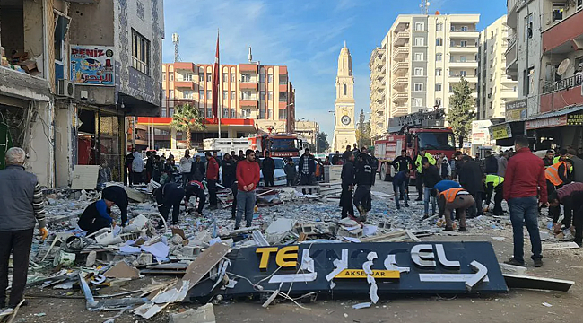 Şanlıurfa&#039;da korkutan patlama yaralılar var!