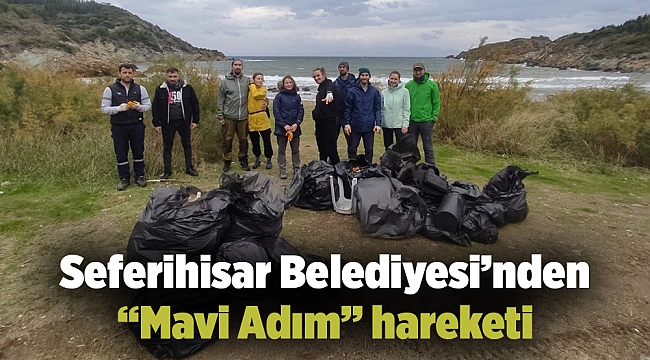 Seferihisar Belediyesi’nden “Mavi Adım” hareketi