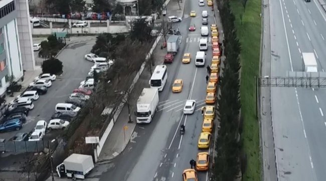 Taksiciler güncelleme kuyruğunda