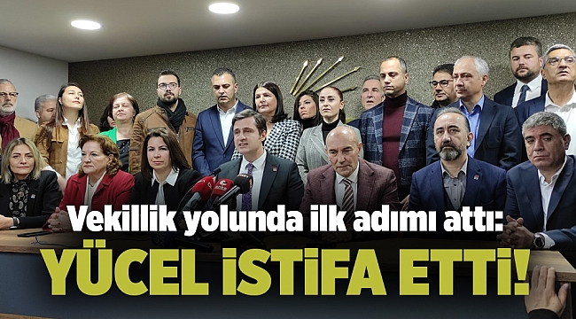 Vekillik yolunda ilk adımı attı: Deniz Yücel istifa etti!