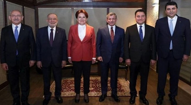 6’lı Masa&#039;dan ‘liderlere imza hakkı’ açıklaması