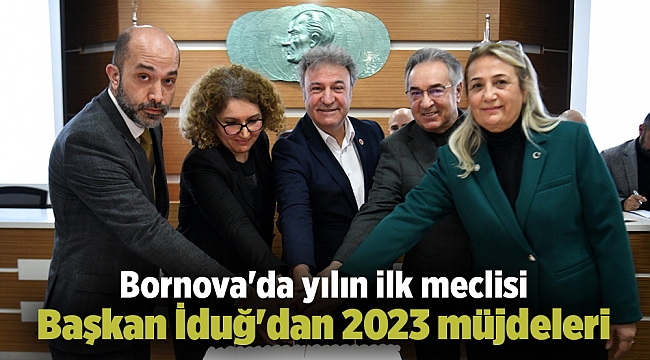 Başkan İduğ'dan 2023 müjdeleri