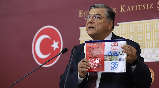 CHP&#039;li Sındır, &quot;AKP, lay lay lom proje arıyorsa hayal ürünü 35 İzmir 35 Projesine baksın&quot;