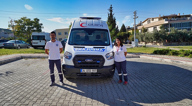 Gaziemir Belediyesi hasta nakil hizmetinde vatandaşın yanında