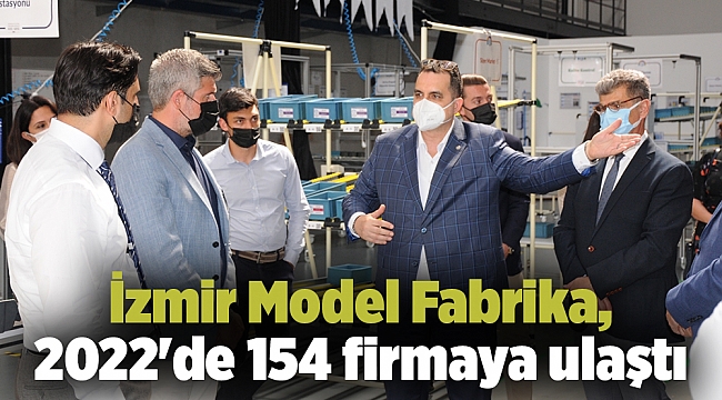 İzmir Model Fabrika, 2022&#039;de 154 firmaya ulaştı