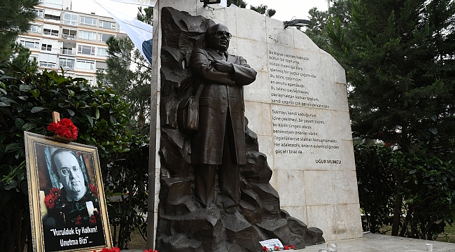 Karabağlar'da 2 farklı etkinlikle gazeteci Uğur Mumcu anılacak