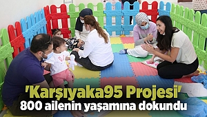 'Karşıyaka95 Projesi' 800 ailenin yaşamına dokundu