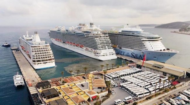 Kruvaziyer yolcu sayısı 2022’de 1 milyonu aştı