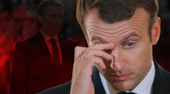 Macron&#039;a soğuk duş... Fransız liderden ilk açıklama geldi