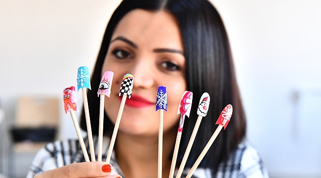 Meslek Fabrikası’nın protez tırnak ve tırnak sanatı kursu ile meslek sahibi oldular