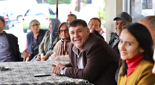 Özkan&#039;dan mahalle ziyaretlerine tam gaz devam