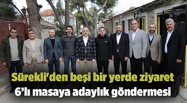 Sürekli&#039;den beşi bir yerde ziyaret