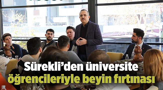 Üniversite öğrencileriyle beyin fırtınası