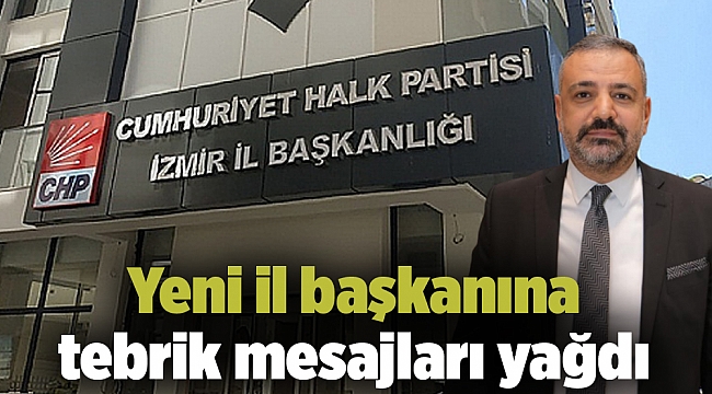 Yeni il başkanına tebrik mesajları yağdı