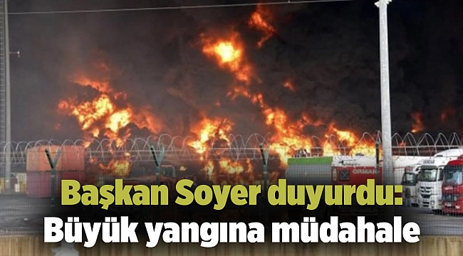 Başkan Soyer duyurdu: İskenderun Limanı’na destek
