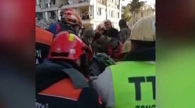 Depremin 228. saatinde Hatay&#039;da mucize!