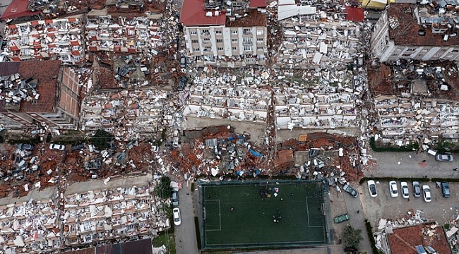 Kahramanmaraş'taki 7.6'lık depremin yeni görüntüsü çıktı