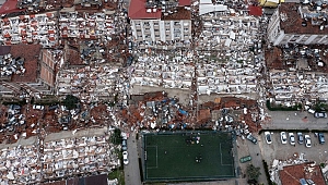 Kahramanmaraş'taki 7.6'lık depremin yeni görüntüsü çıktı