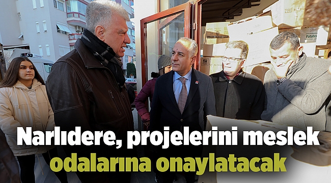 Narlıdere, projelerini meslek odalarına onaylatacak