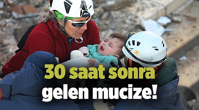 Saatler sonra gelen mucize!