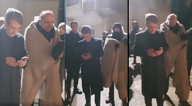 Nurettin Canikli ağlayarak yardım isteyen vatandaşın yüzüne bile bakmadı!