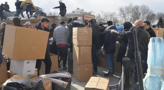 Yardımlar art arda geliyor