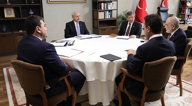 Altılı Masa aday konusunda uzlaştı