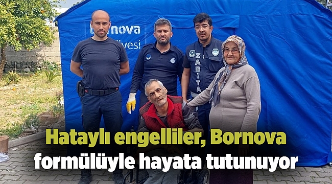 Hataylı engelliler, Bornova formülüyle hayata tutunuyor