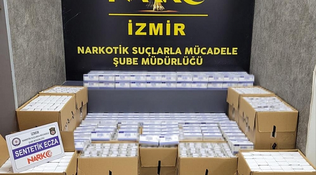 Sentetik sevkiyatı polis engeli