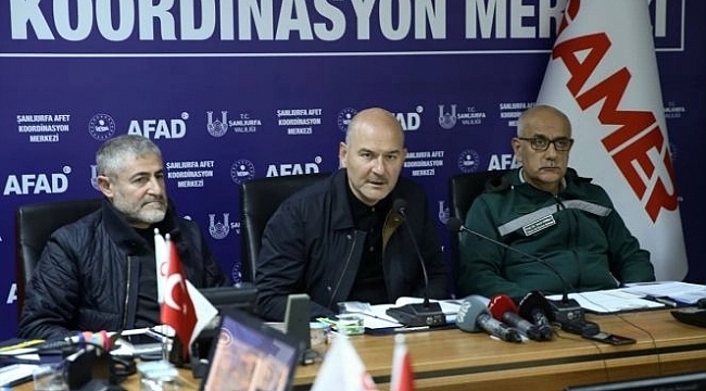 Üç bakandan sel bölgesinde açıklamalar