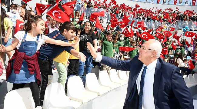 23 Nisan coşkusu Karabağlar'da yaşatılacak