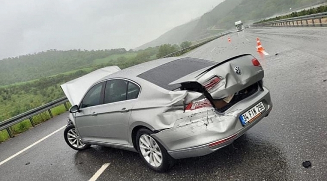 AK Partili vekil trafik kazası geçirdi