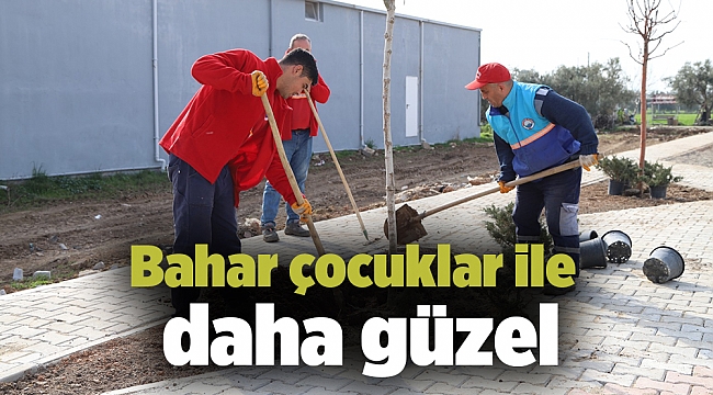 Bahar çocuklar ile daha güzel
