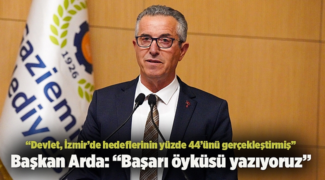 Başkan Arda: “Başarı öyküsü yazıyoruz”
