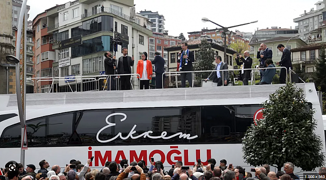 Ekrem İmamoğlu&#039;nun Karadeniz turu başladı!