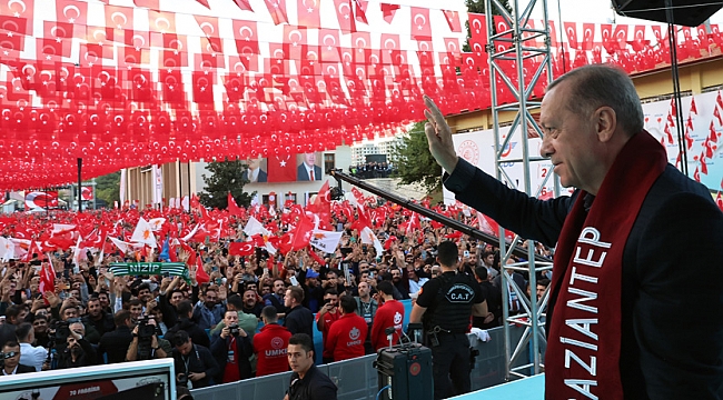 Erdoğan Gaziantep'te 10 yeni müjdeyi duyurdu