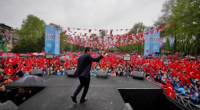 İmamoğlu: Bizi yok sayanları, seçimde evlerine yollayacağız