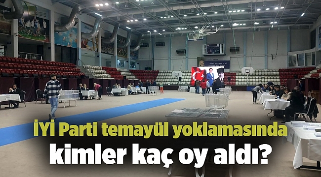 İYİ Parti temayül yoklamasında kimler kaç oy aldı?