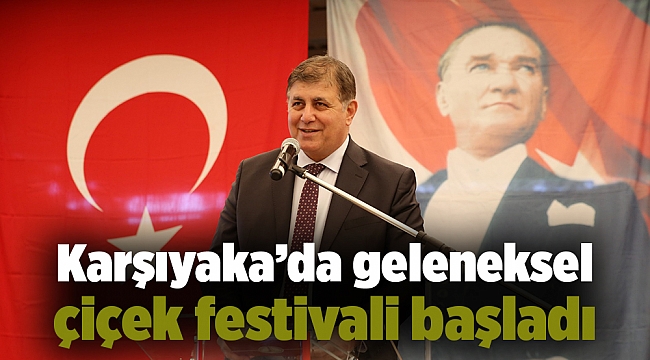 Karşıyaka’da geleneksel çiçek festivali başladı