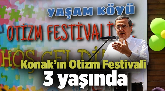 Konak’ın Otizm Festivali 3 yaşında