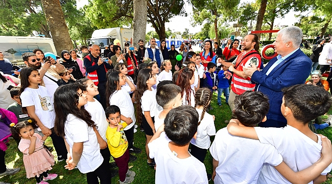 Kültürpark’ta 23 Nisan neşesi