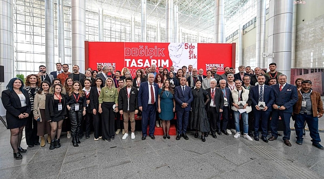 Marble İzmir'de Uluslararası Doğal Taş Tasarım Yarışması Kazananları Belli Oldu