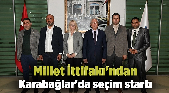 Millet İttifakı&#039;ndan Karabağlar&#039;da seçim startı
